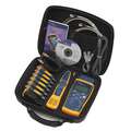 Fluke Networks Cable Tester Kit, Copper Cable Qualification, LCD, For Use With CableIQ Qualification Tester