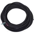 50 ft. Portable Cord; Conductors: 4, Wire Size: 18 AWG, Jacket Type: SJOOW, Jacket Color: Black