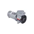 Compressor/Vacuum Pump: 1/16 hp, 24V DC, 24" Hg Max Vacuum, 50 psi Max Continuous Pressure