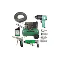 2.0 HP, 115/230VAC, 20 gal. Portable Electric Air Compressor Combo with Accessories