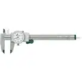 Brown & Sharpe 0-6" Range Stainless Steel Inch Dial Caliper with 0.001" Graduations
