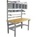 Pro-Line Packing Table, Solid Maple Tabletop Material, Overall L x W x H 60" x 34" x 84"