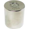 100g Calibration Weight, Cylinder Style, Class 6, Stainless Steel