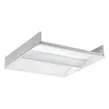 Recessed Troffer, LED Replacement For U-Bend, 3500K, Lumens 2770, Fixture Rated Life 60,000 hr.