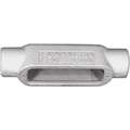 Appleton Electric C-Style 2" Conduit Outlet Body, Threaded Iron, 105.0 cu."