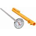 Taylor Analog Stem Thermometer, 0&deg; to 220&deg; Temp. Range (F), 5" Stem Length