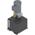 Hydraulic Power Unit: 1.9 gpm, 1,500 psi Max. Pressure, 2 hp, 5 gal Reservoir Capacity