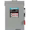 Siemens Safety Switch, 3R NEMA Enclosure Type, 30 Amps AC, 2 HP @ 120/240VAC HP