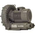Regenerative Blower: 6 11/16 hp, 129.6" wc Max Op Pressure, 99" wc Max Vacuum, 230/460V AC