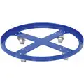 Drum Dolly, 1200 lb. Dolly Capacity, 55 gal. Drum Capacity, 28" Inside Dia., 5-7/16" Height