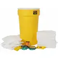 Spilltech Spill Kit/Station for Oils" Drum; Absorbs 48.9 gal.
