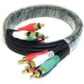 9181814 ft. Component, RG-59/U RCA Audio/Video Cable, Black; For Use With Stereo Audio and Video Equipment