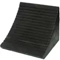 AME Single, Rubber Wheel Chock for Semi-Trailers and Trucks; 11-1/2" D x 10" H x 11-1/4" W