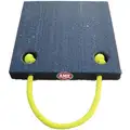 Titan Polymer Outrigger Pad; 12 in. L x 12 in. W