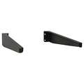 Video Mount Products Wall Mounting Arms: 5 in Wd, 4 in Dp, Powder Coated