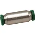 Nickel Plated 1/4 Polyline Union Brass Fitting Push In