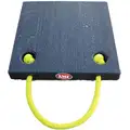 Titan Polymer Outrigger Pad; 18 in. L x 18 in. W