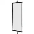 Velvac Non-Heater West Coast Mirror; for EitherVehicle Side, 6 x 16" Mirror Head Size, 94 sq."Viewing Area, Silver