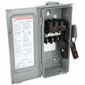 Square D Safety Switch, Nonfusible, Heavy, 600V AC/DC Voltage, Three Phase, 30 hp @ 600V AC HP