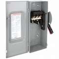 Square D Safety Switch, Nonfusible, Heavy, 600V AC Voltage, Three Phase, 60 hp @ 600V AC HP