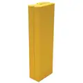 Vinyl Column Protector for 12", I-Beam Column, Yellow