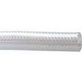 P VC Hose with Yarn Reinforcement, 3/4", Clear