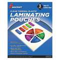 Ability One Laminating Pouches: Letter, 11 in Lg, 8 1/2 in Wd, 5 mil Thick, 100 PK