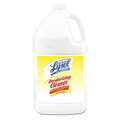 Lysol Cleaner and Disinfectant, Bottle Container Type, Lemon Fragrance, 1:64 Recommended Dilution