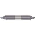 Solid Carbide Combined Drill/Countersink, Right Hand Cutting Direction, Straight Flute Type