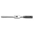 Tap Wrench: Sleeve, Knurled, 1/4 in Min. Tap Size, 1/16 in Max. Tap Size, 6 in Overall Lg