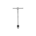 Tap Wrench: T, Sliding, 3/16 in Min. Tap Size, 1/16 in Max. Tap Size
