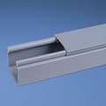 Panduit Wiring Duct for Hinged Covers: 2" Nom Wd, 2" Nom Ht, Lead-Free P VC, 72" Lg, Gray