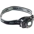 Pelican LED Headlamp, Plastic, 100,000 hr. Lamp Life, Maximum Lumens Output: 200, Black
