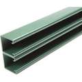 Solid Side to Side 1-5/8" x 3-1/4" Strut Channel, Green Painted Steel, 12 ga., 10 ft.