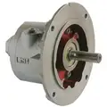 1.7 hp Flange Mounted Air Motor with 5/8" Shaft Dia. and 1/4" NPT Port Size