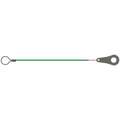 Innovative Components Tool Lanyard, 6" Length, Green, Not for Load Bearing Applications/for Tethering Purposes Only Max. W
