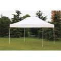 14.4 ft. x 9.8 ft. White Instant Canopy, Adjusts to 10.10 ft. Center Height