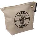 Klein Tools Canvas, General Purpose, Tool Bag, Number of Pockets 1, 8" Overall Height, 10" Overall Width