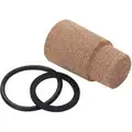 Bronze Hydraulic Filter Element, 25 Micron Rating, Primary Filter Removes Particulates