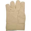 Heat Resistant Gloves, Kevlar/Cotton, 662&deg;F Max. Temp., One Size Fits Most, PR 1