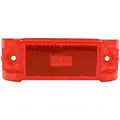 Truck-Lite Clearance Marker Lamp, 21 Series, Red Rectangular, LED, Fit 'N Forget, 6" L, 12 V, M21, 21051R