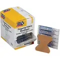 First Aid Only Adhesive Bandages: 1 3/4 in L, 2 in W, 100 Bandages Included, 100 PK