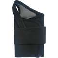 Single Strap Wrist Support, 50%Polyester / 35%Latex / 15%Nylon Material, Black, L