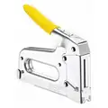 Arrow Wire and Cable Staple Gun: 7 1/2 in Overall Lg, For 11/16 in Staple Leg Lg, For 27/64 in Staple Wd