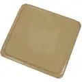 Wooster Paint Bucket Lid: 13 1/2 in, 14 in Overall L, 15 1/4 in Overall W, Polypropylene