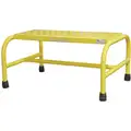 Cotterman Steel Stationary Platform, 10" Overall Height, 450 lb Load Capacity, Number of Steps: 1