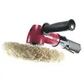 Chicago Pneumatic Air Polisher/Buffer: 8 in Pad Size, 5/8"-11 Spindle Size, 2,600 RPM Free Speed