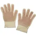 Condor Knit Gloves: XL ( 10 ), Glove Hand Protection, Dotted, Nitrile, Palm, 400&deg;F Max Temp, 1 PR