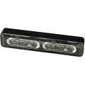 Ecco Warning Light: 5 in Lg - Vehicle Lighting, 1 1/2 in Wd - Vehicle Lighting, Amber/Clear, LED