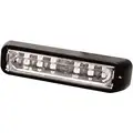 Ecco Directional Lamp: 1 1/2 in Lg - Vehicle Lighting, 6 1/2 in Wd - Vehicle Lighting, Amber/Clear